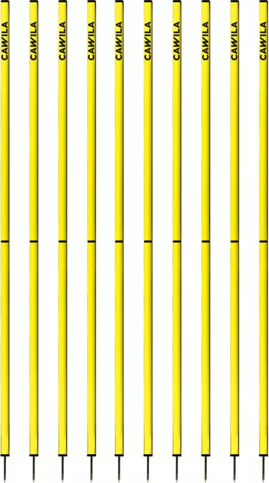 Slalom motka Cawila ACADEMY ∅ 33mm 160cm + 10cm Spike | Set of 10
