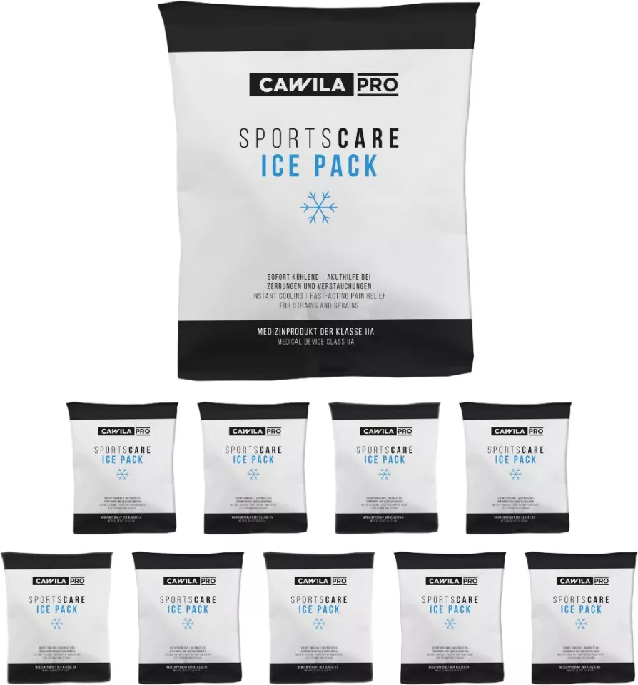 Poduszka chłodząca Cawila PRO Sportscare ICE PACK 10er Set | 14 x 18 cm