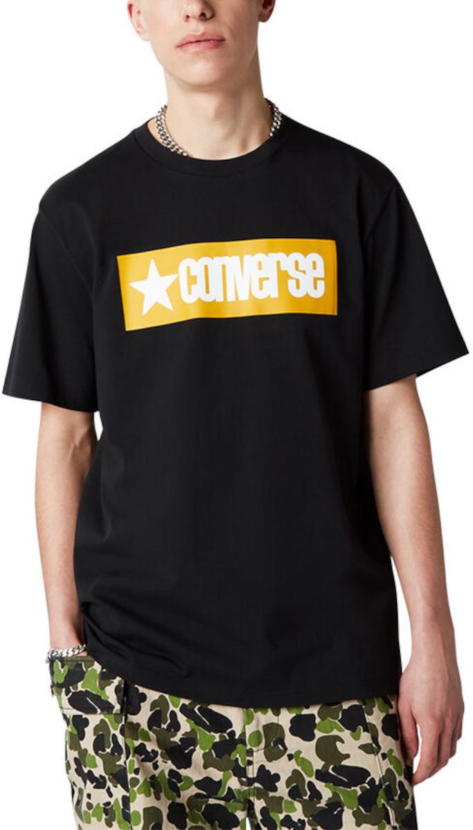 Pánské tričko s krátkým rukávem Converse Retro Box Wordmark