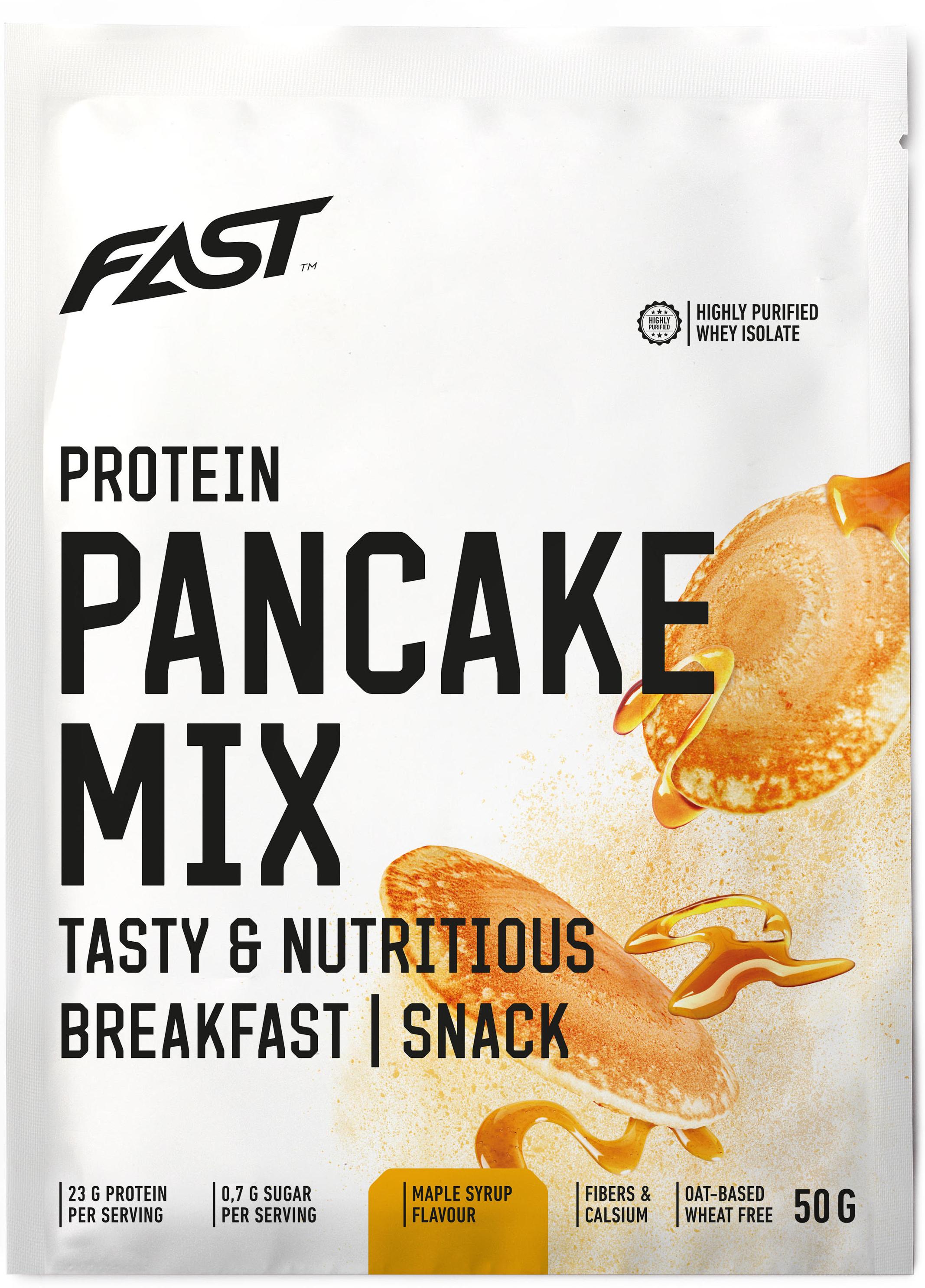 FAST Pancakes - proteinowa mieszanka naleśników 50 g - syrop klonowy