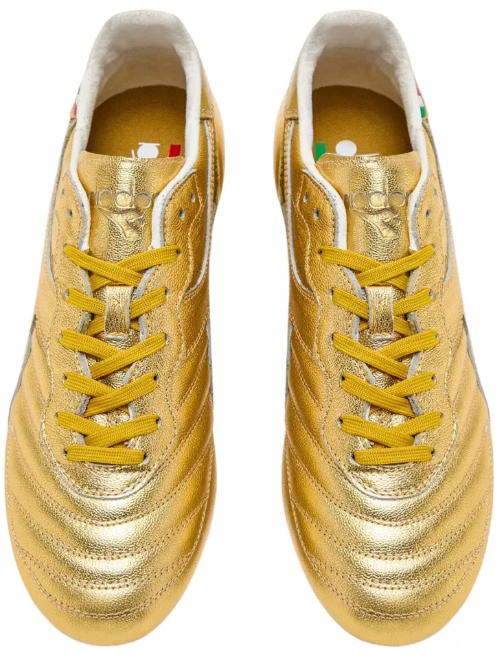 Diadora Brasil Made in Italy OG FG - Gold - Mens Boots