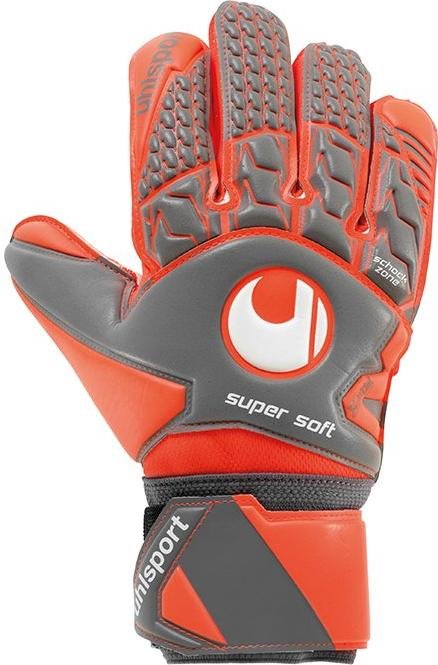Goalkeeper's gloves Uhlsport aerored supersoft tw-