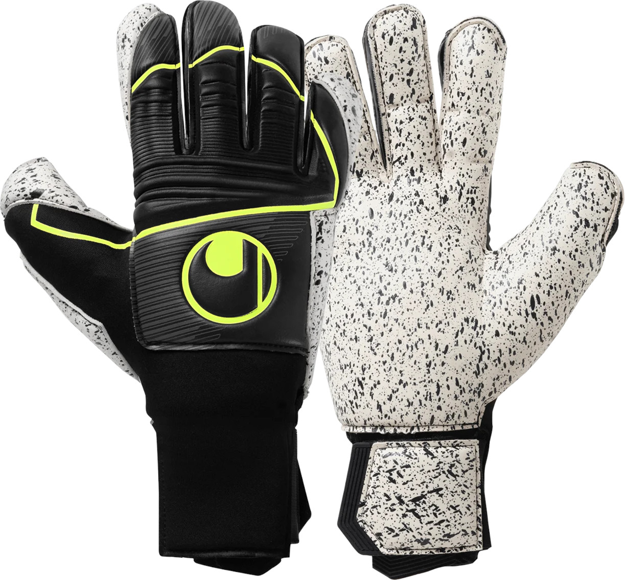 Brankárske rukavice Uhlsport Supergrip+ Flex Frame Carbon