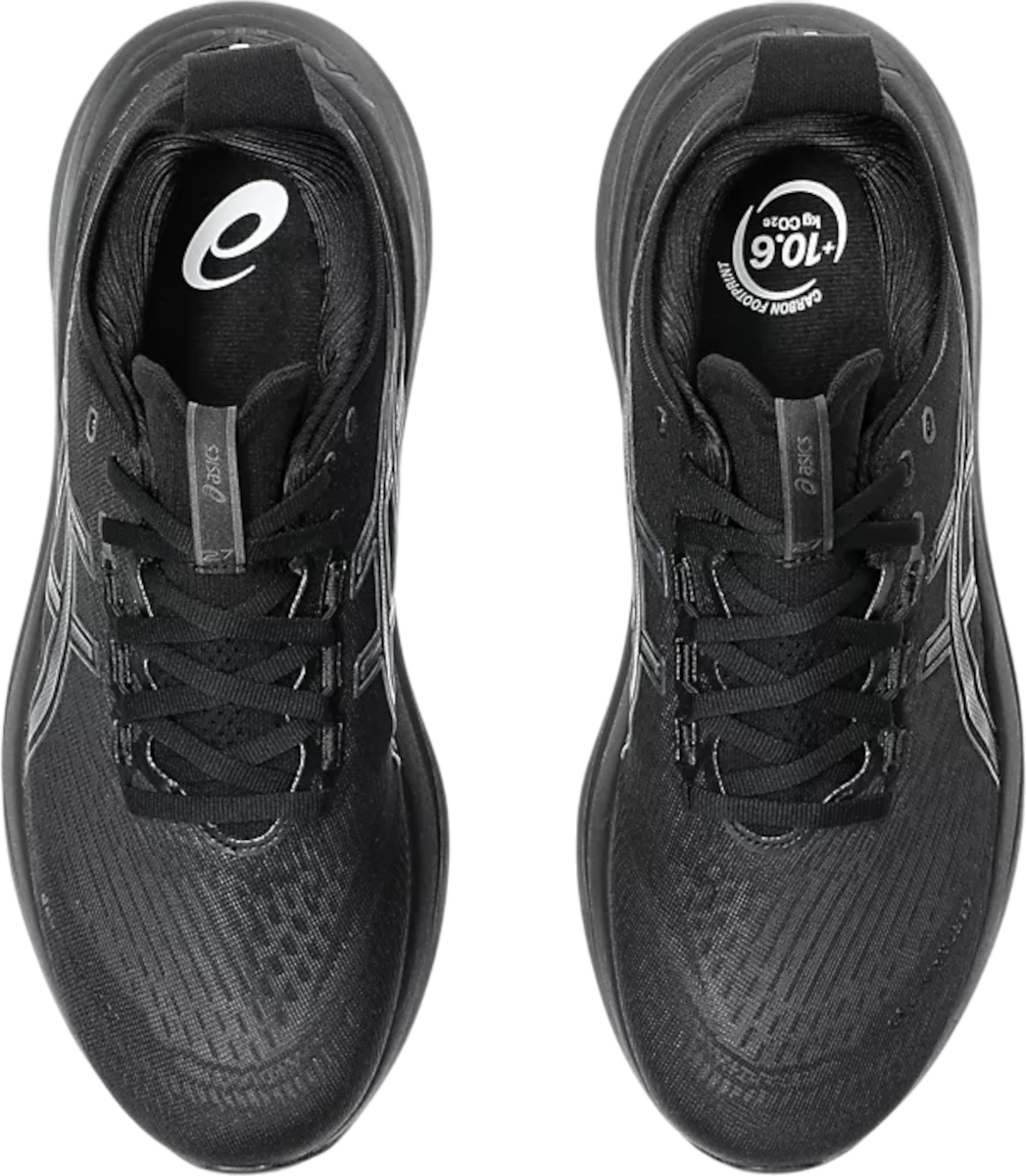 ASICS GEL-NIMBUS 27 ブラック サイズ27.0cm ASICS GEL-Nimbus 27 Men's Black/Graphite Grey – Holabird Sports