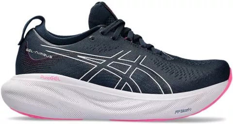 Zapatillas de Running Asics Gel Nimbus 25 TR Blanc Gris Naranja Hombre