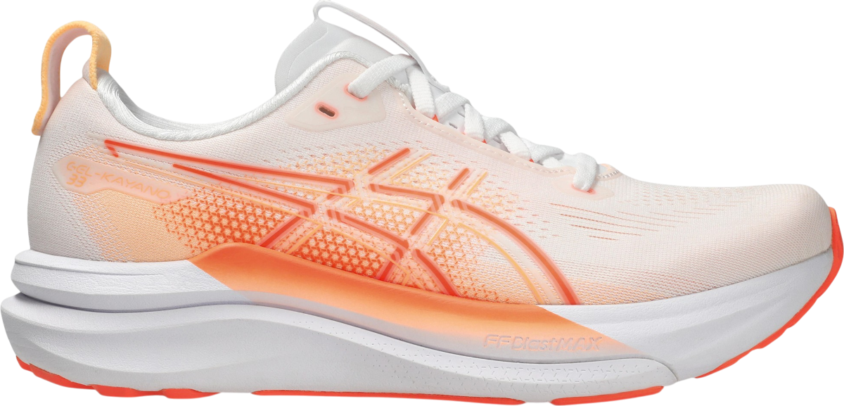 ASICS GEL-Kayano 33 Hardloopschoen, 40,5, Wit