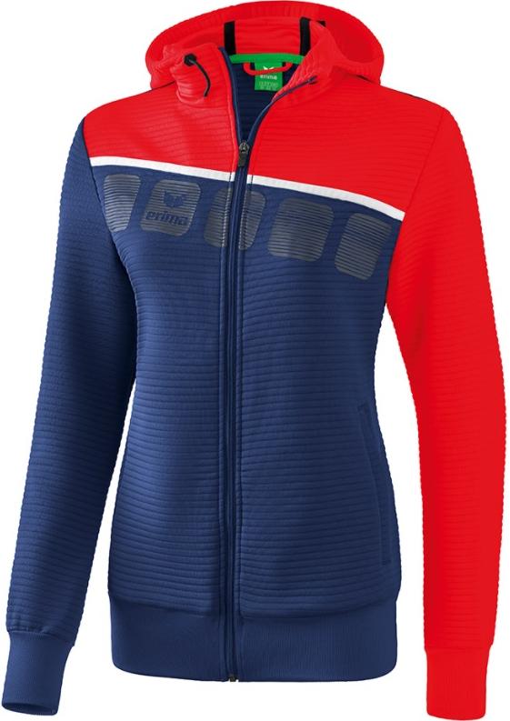 Τζάκετ με κουκούλα Erima 5-C Training Hoodie Jacket Woman