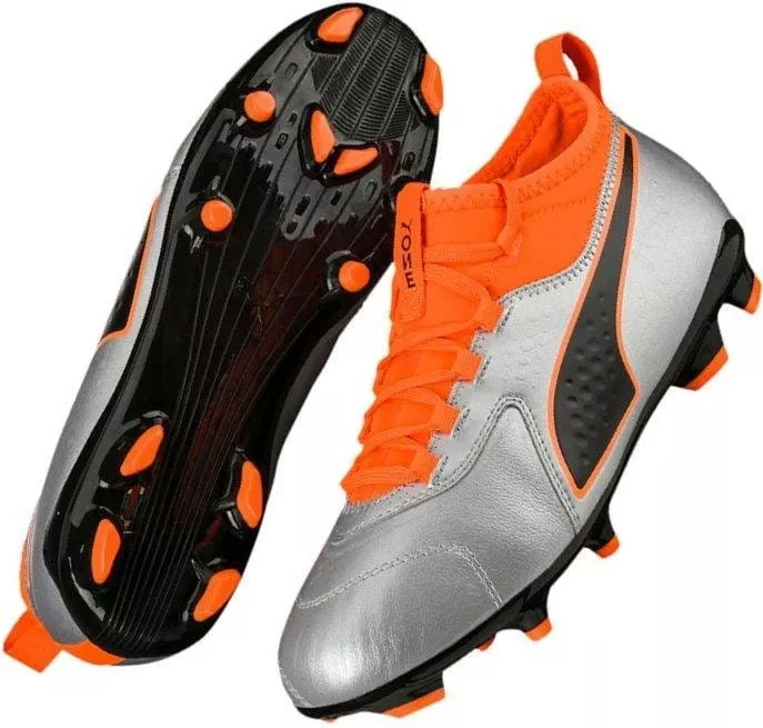 Puma ONE 3 leather FG J Futballcipő