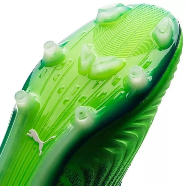Football shoes Puma ONE 18.1 Syn FG Green Gecko- Wh