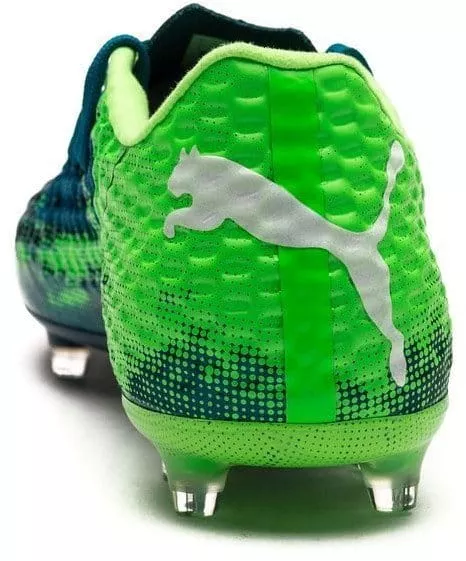 Botas de fútbol Puma FUTURE 18.1 NETFIT Low FG AG Deep Lagoon