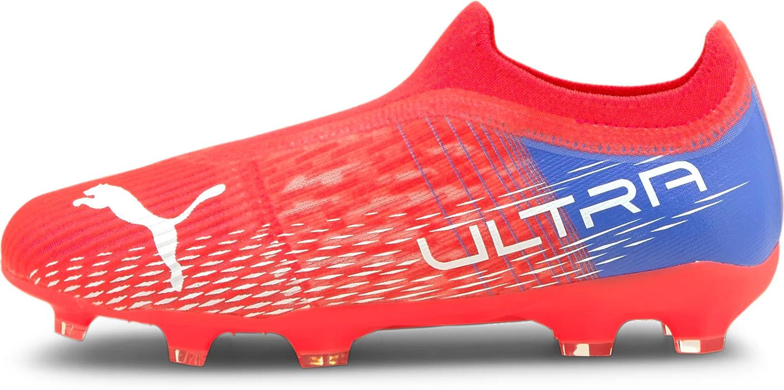 Dětské beztkaničkové kopačky Puma Ultra 3.3 FG/AG