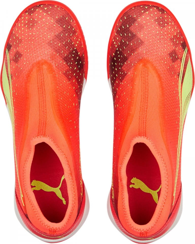 Dětské beztkaničkové sálovky Puma Ultra Match Laceless IT
