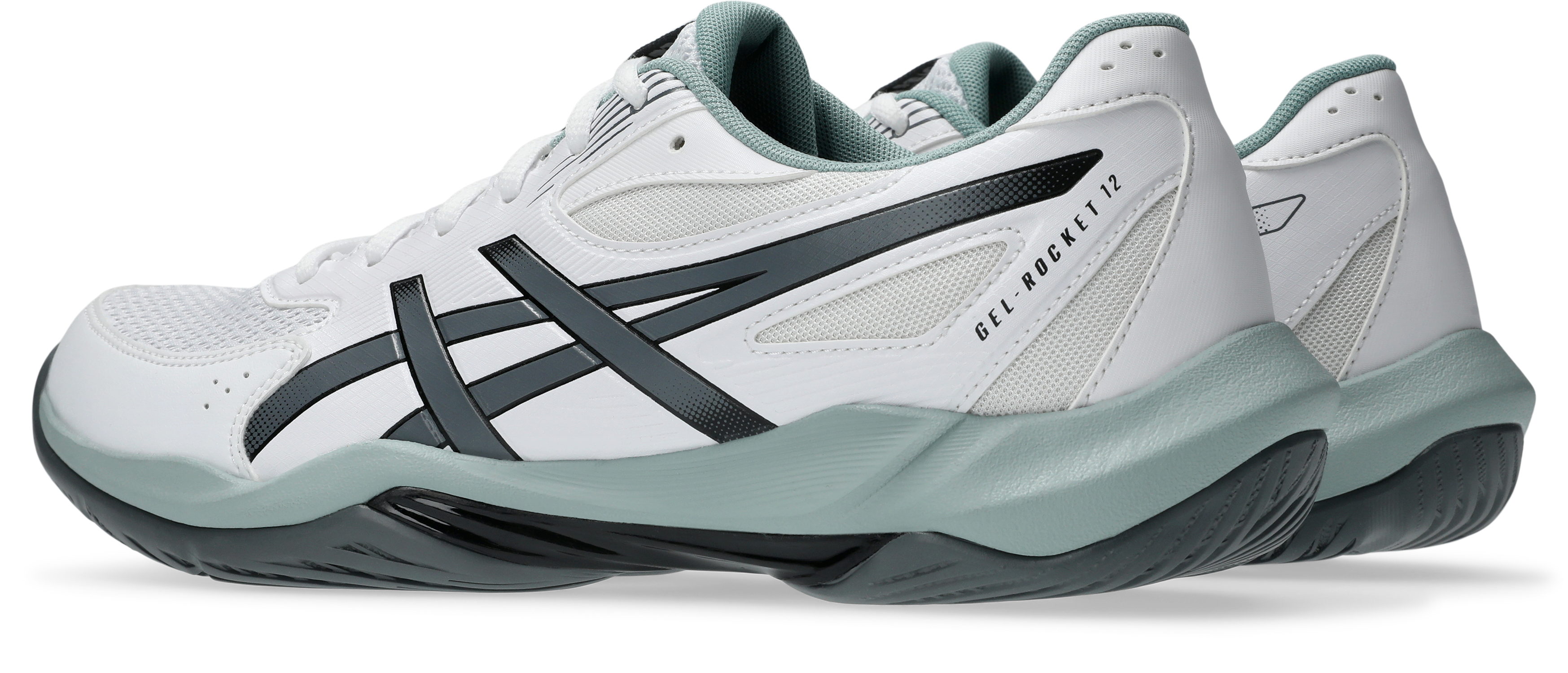 ASICS Gel-Rocket 12 | Pantofi de fotbal de sală | bărbat | alb — foto 4