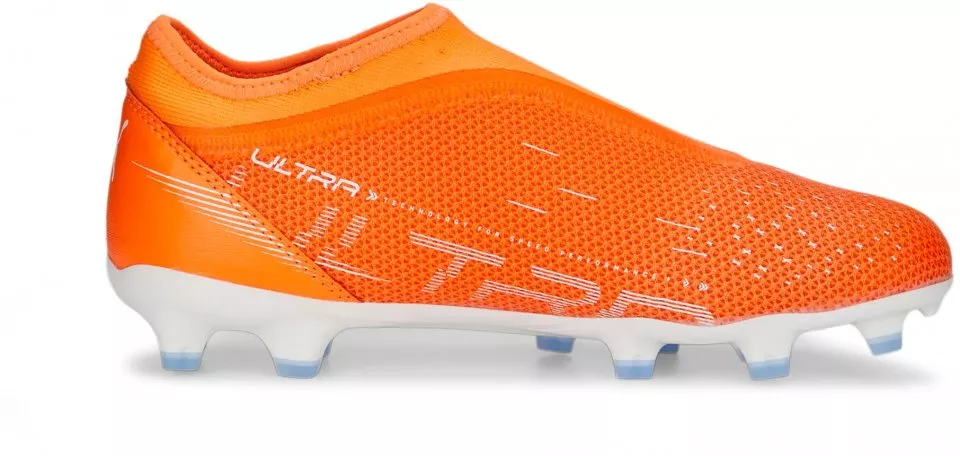 Dětské beztkaničkové kopačky Puma Ultra Match Laceless FG/AG