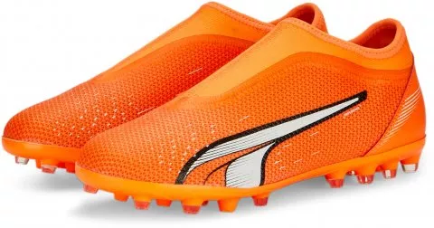 Dětské beztkaničkové kopačky Puma Ultra Match Laceless MG
