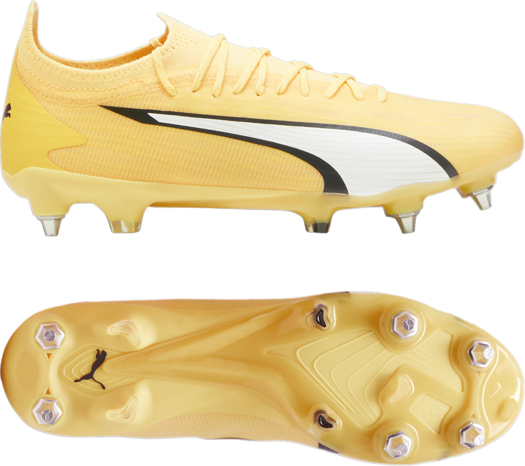 PUMA Ultra Ultimate Soccer Shoes Unisex Yellow — foto 6