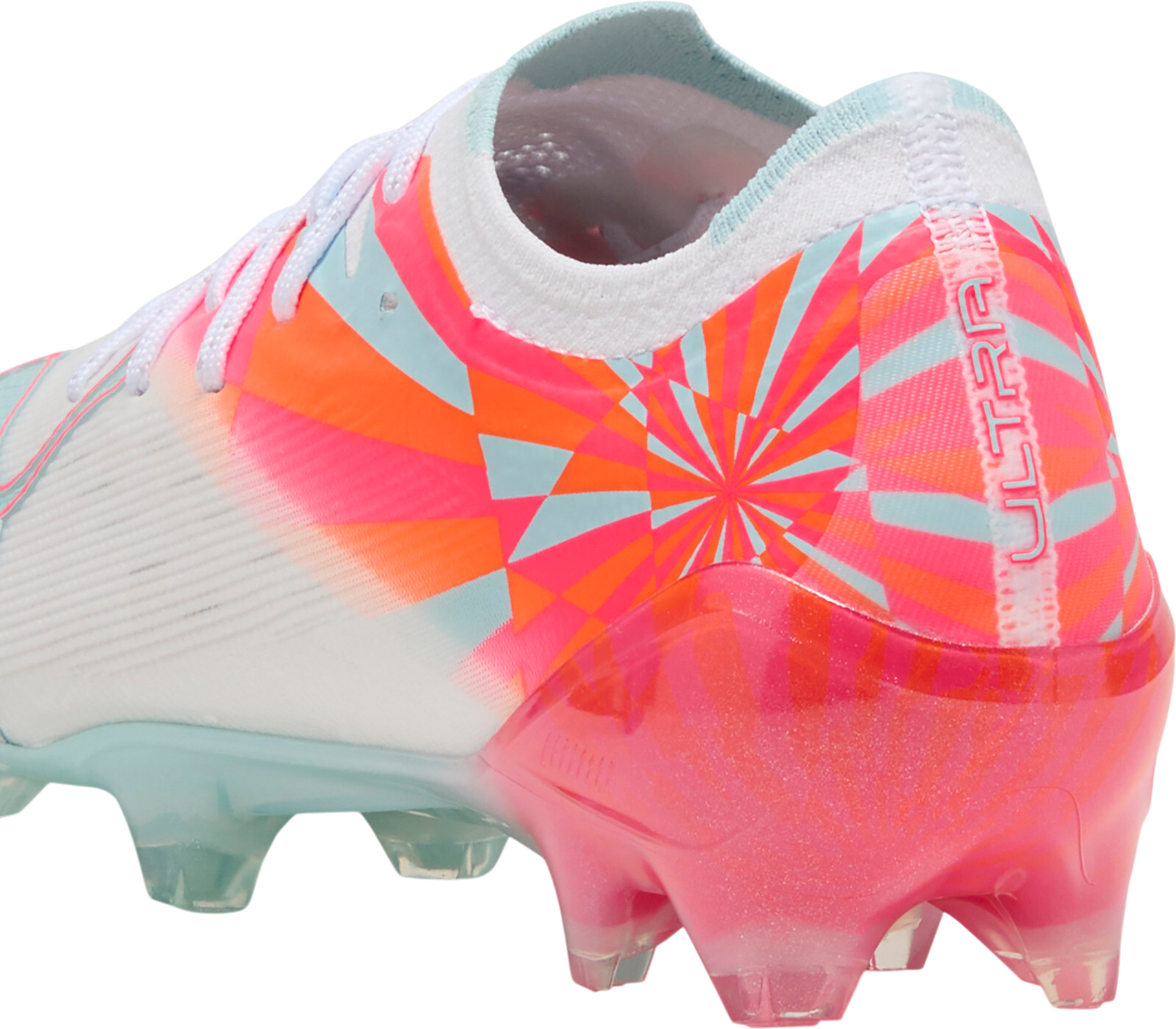 Puma Ultra Nitro 7 Ultimate Brilliance Firm Ground 'White Ultra Orange Pink Alert Light Aqua' (Women's) — foto 5
