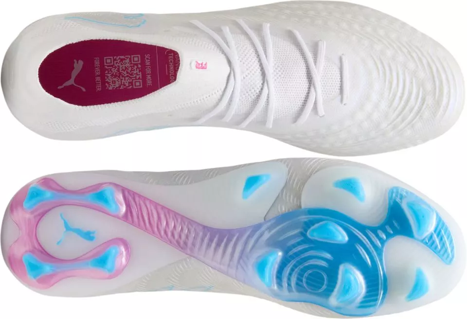 Jalkapallokengät Puma Future 9 Ultimate White FG