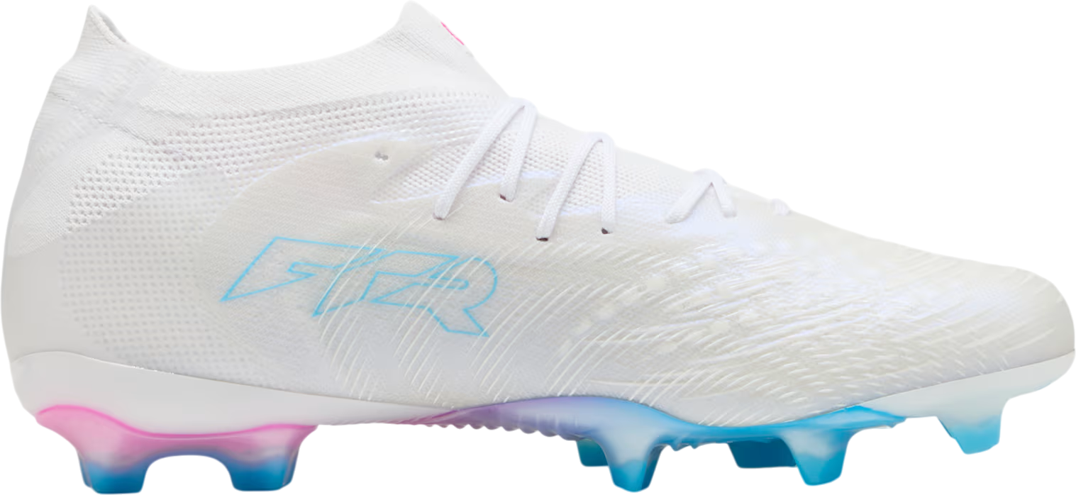 Puma Future 9 Ultimate White Firm Ground 'White Luminous Blue Luminous Pink' — foto 4