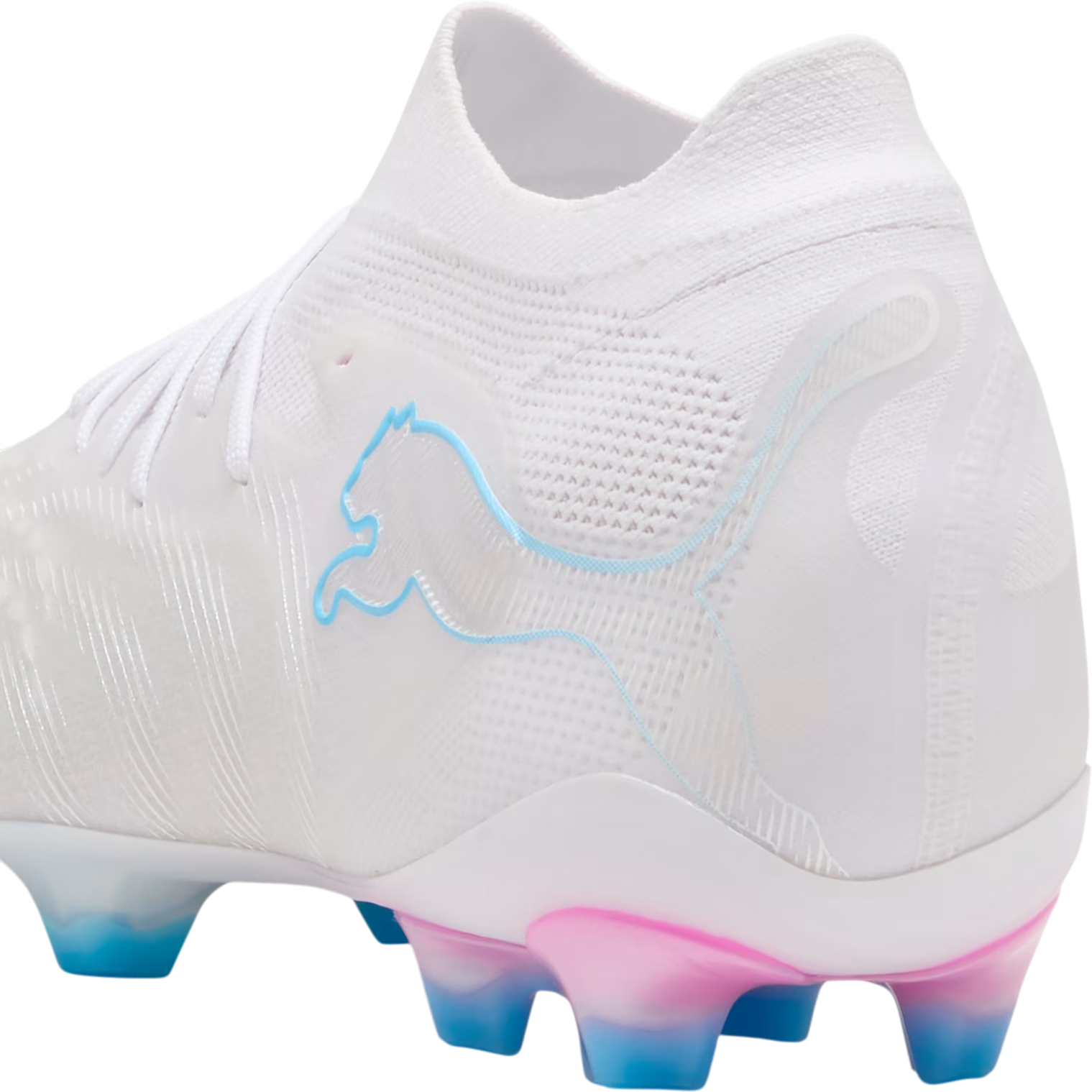 Puma Future 9 Ultimate White Firm Ground 'White Luminous Blue Luminous Pink' — foto 5