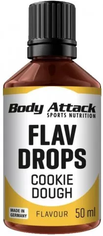 Body Attack Flav Drops Cookie Dough - 50 ml