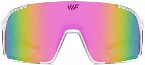Solbriller VIF One Transparent Pink Polarized