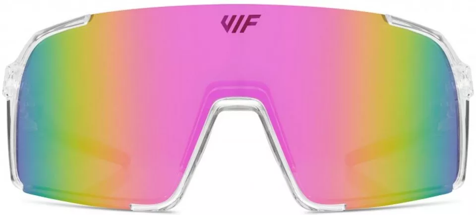 Zonnebrillen VIF One Transparent Pink Polarized