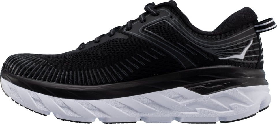 all black hoka running shoes