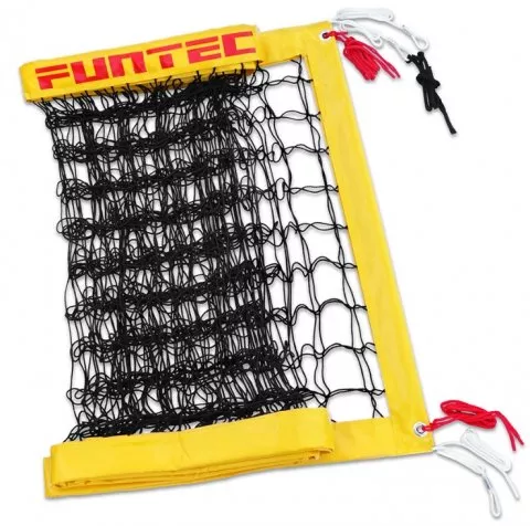 PRO NETZ PLUS, 8.5 M, FOR PERMANENT BEACH VOLLEYBALL NET SYSTEMS, WITH EXTRA STRONG SIDE PANELS