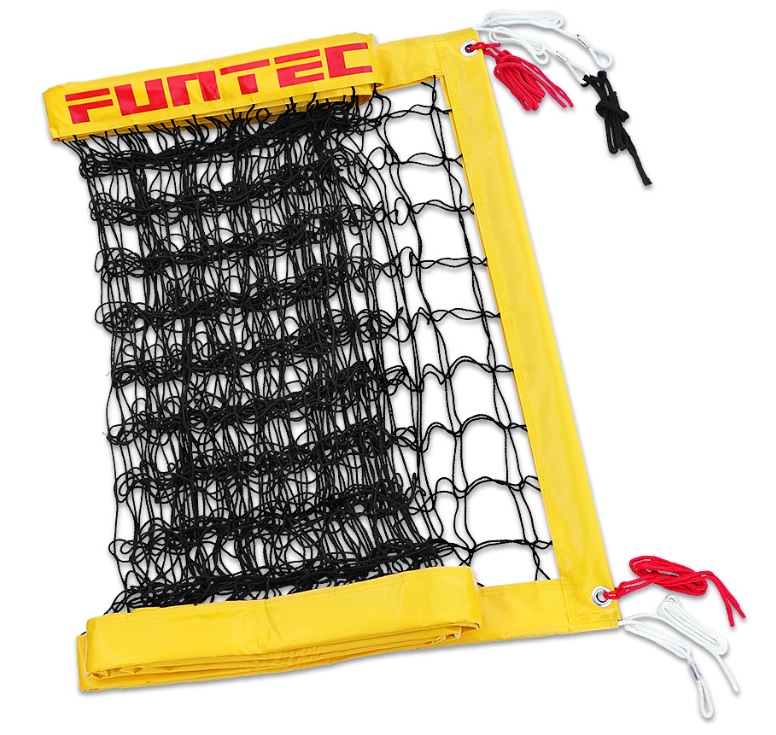 Δίχτυ Funtec PRO 8.5 M, INCL. BEACH VOLLEYBALL NET ANTENNA PLUS, 2-PIECE, WITH VELCRO