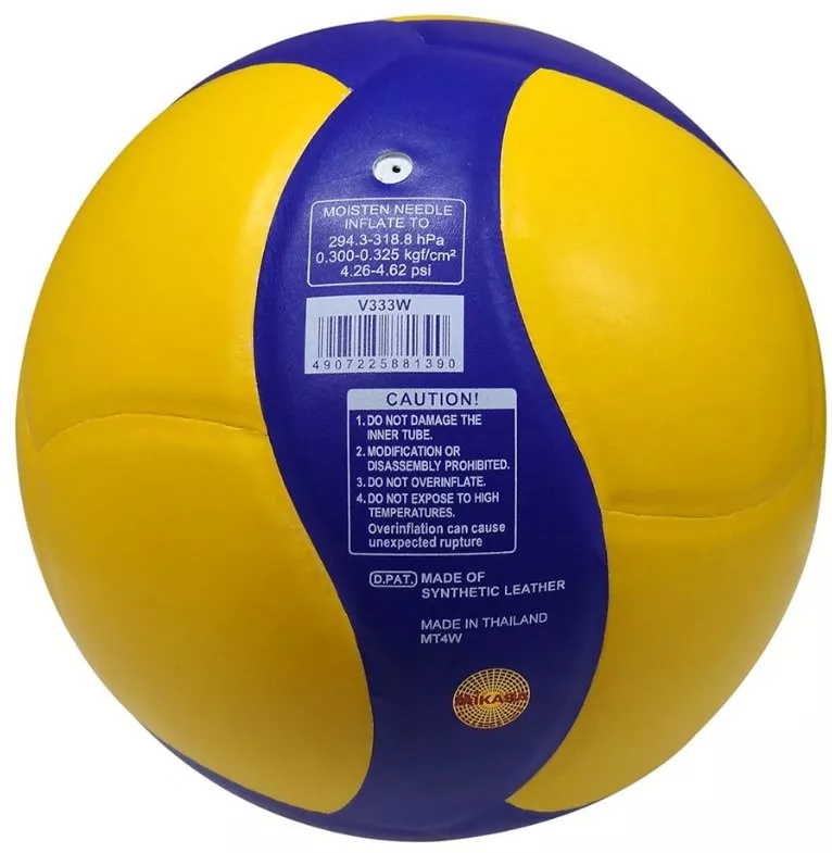 Set 10 volejbalových míčů Mikasa V333W School Pro