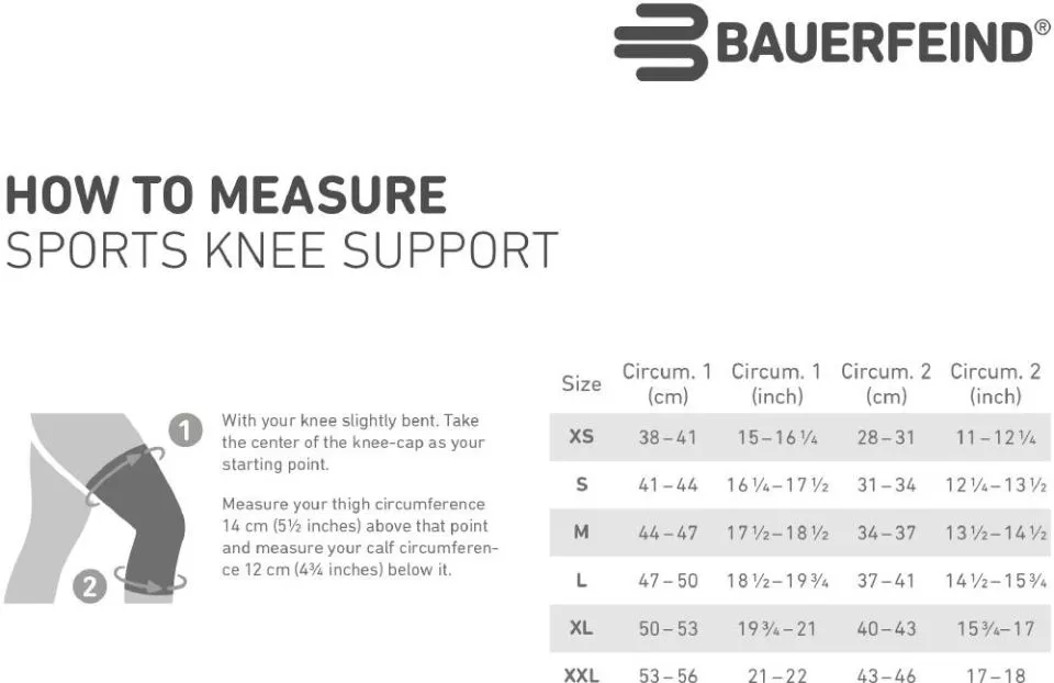 Genunchiera Bauerfeind SPORTS KNEE SUPPORT