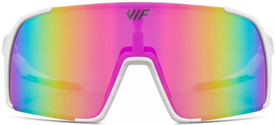 Zonnebrillen VIF One White Pink Polarized