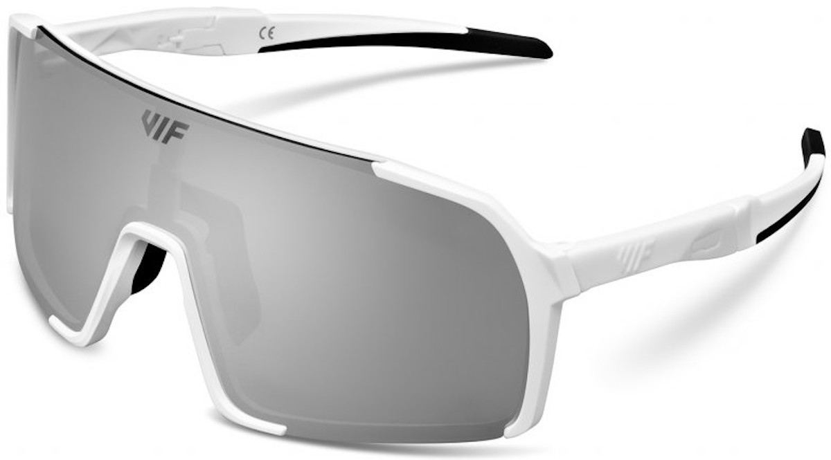 Zonnebrillen VIF One White Silver Polarized