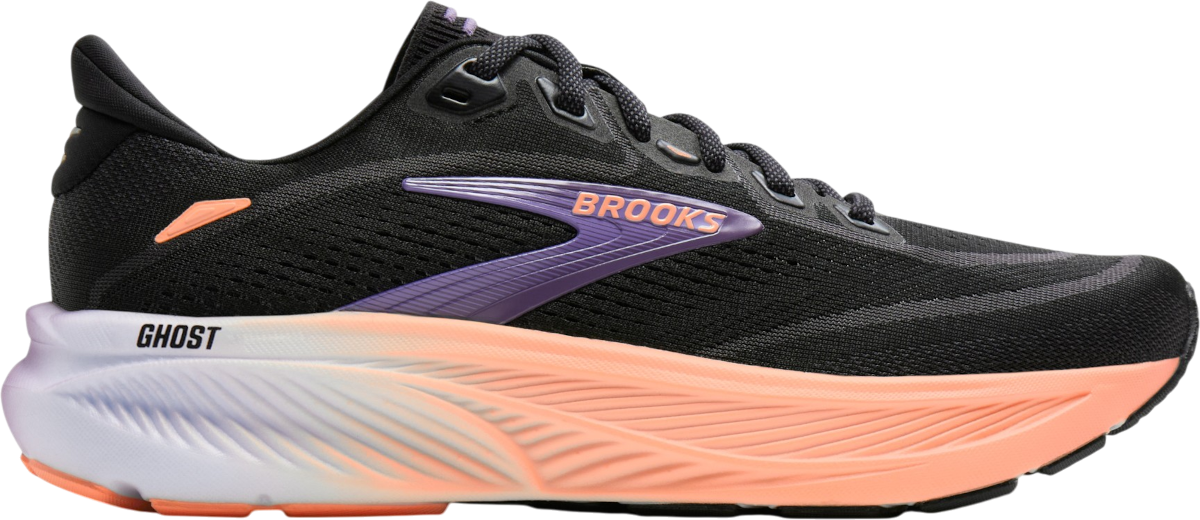 Brooks Ghost 18 Hardloopschoen, 37,5, Zwart