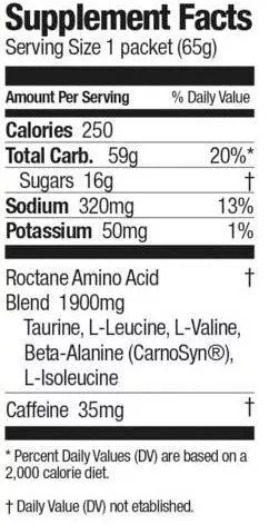 Energidrycker GU Roctane Energy Drink Mix (65g) Summit Tea