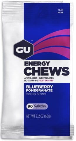 GU Energy Chews 60 g Blueberry Pomegr