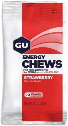 GU Energy Chews 60 g Strawberry