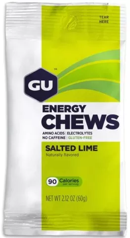 GU Energy Chews 60 g Salted Lime 1 SÁČ