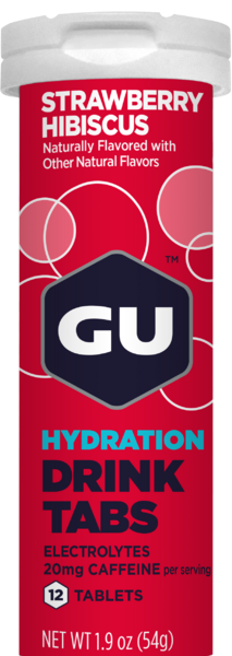 Energy GU Hydration Drink Tabs 54 g Strawberry Tabletek - Top4Running.hu