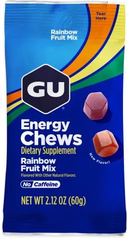 GU Energy Chews Rainbow Fruit Mix (60g)
