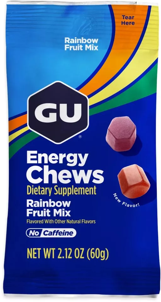 Energigeler GU Energy Chews Rainbow Fruit Mix (60g)