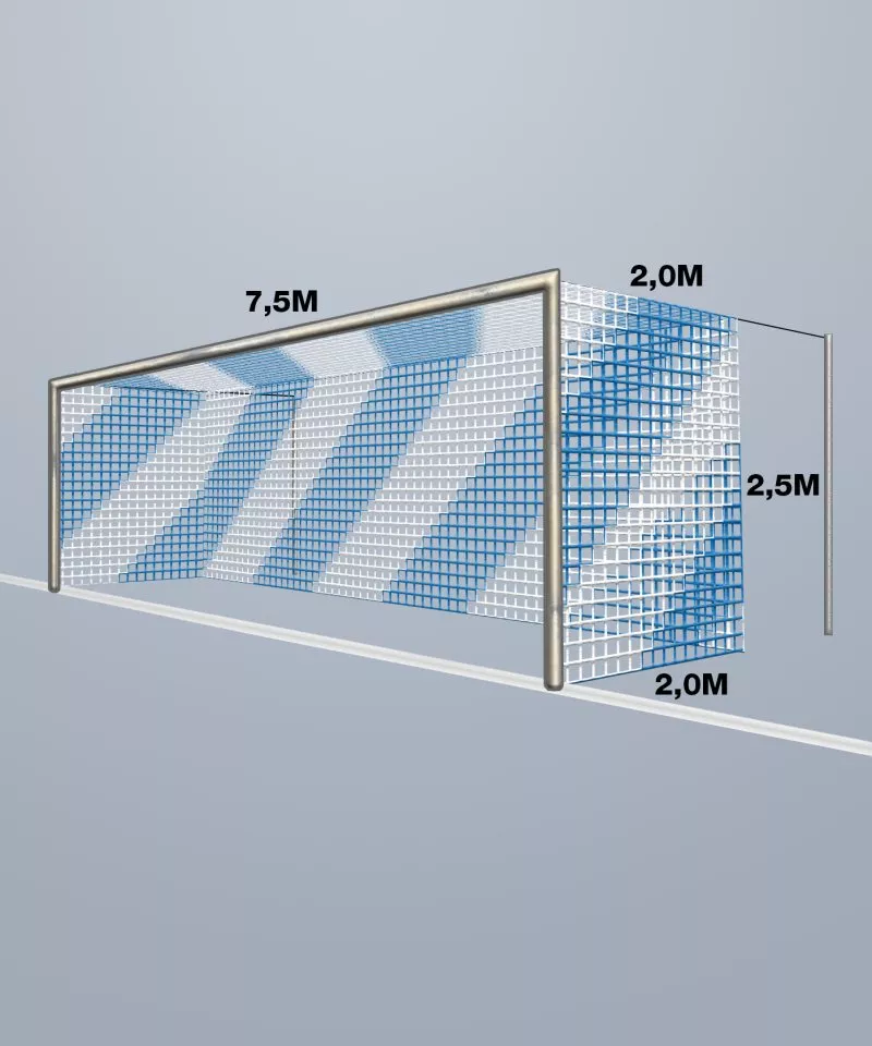 Cawila Net 4MM M120 7,50x2,50m 2x2m Háló