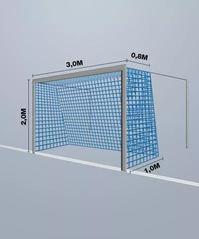 4MM M100 3,00x2,00m 0,8x1m