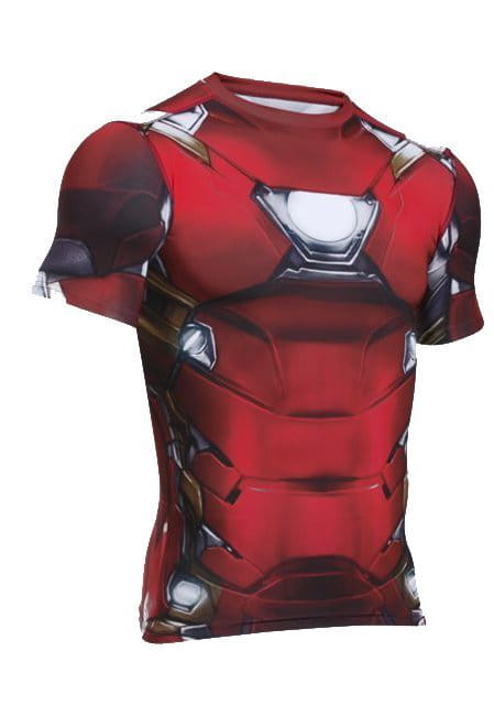 buffet horario inteligencia Camiseta de compresión Under Armour Iron Man Suit SS - Top4Fitness.com