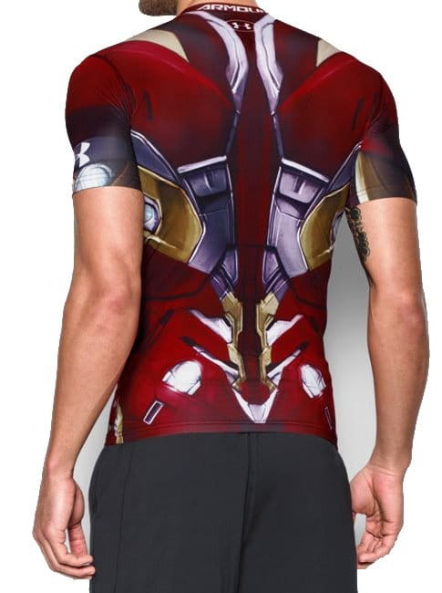 buffet horario inteligencia Camiseta de compresión Under Armour Iron Man Suit SS - Top4Fitness.com