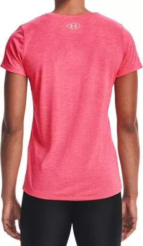 Tee-shirt Under Armour Tech SSC - Twist-PNK