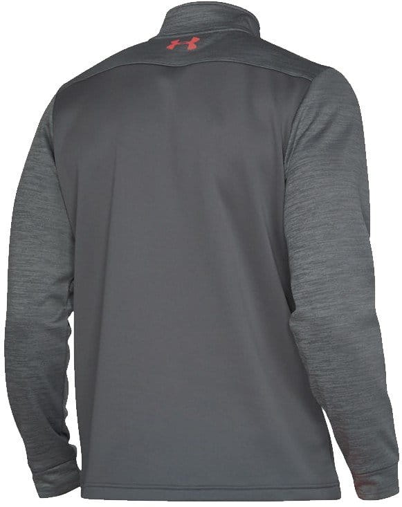 Långärmad T-shirt Under Armour Armour Fleece 1/4 Zip-GRY