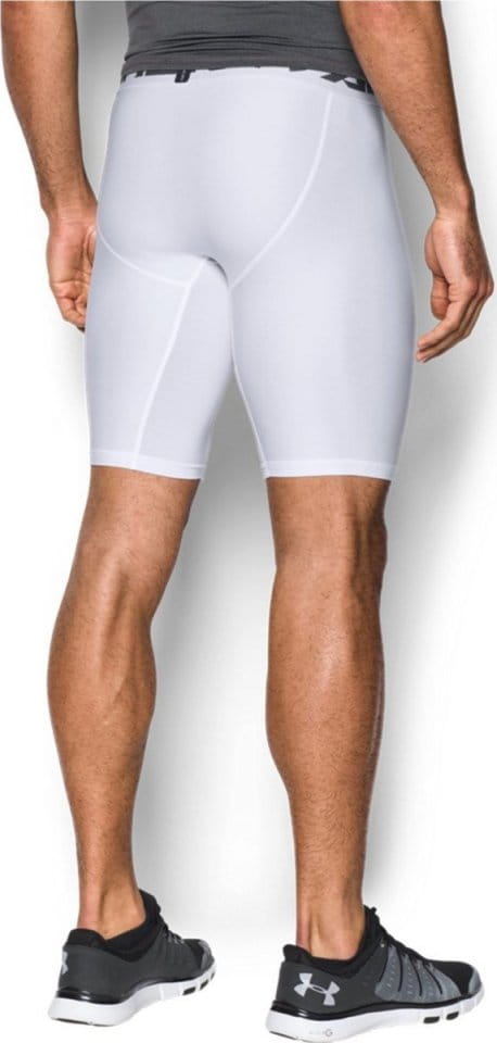 Pantalon corto de compresión Under Armour HG ARMOUR 2.0 LONG SHORT-WHT
