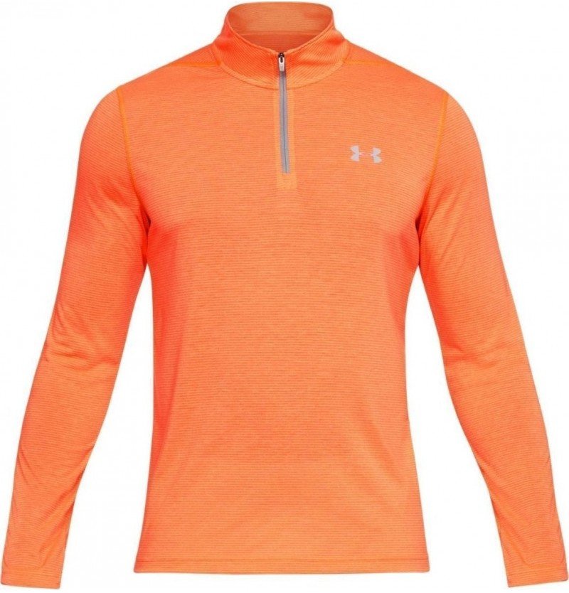 BALTIMORE ORIOLES (UNDER ARMOUR) HEAT GEAR MENS 1/4 ZIP TOP (4XL) NWT $75  ORANGE